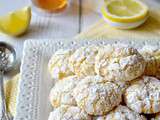 Biscuits moelleux au citron. ~ Biscotti morbidi al limone