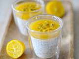 Chia puddings … coco, lemonquat & passion