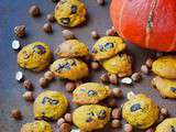 Cookies potimarron / chocolat / noisettes