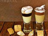 Irish Coffee et Bounty, duo de crème et biscuits (sans lactose)