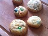 Cookies aux m&m's hyper gourmands