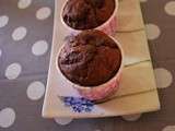 Muffins choco-framboises