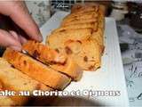 Cake au Chorizo et Oignon