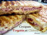 Croques Tomates et Chèvre