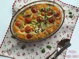 Clafoutis aux tomates cerise et aux olives {Défi Culinaire #18}