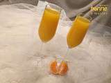 Cocktail mimosa twisté à la clémentine et au Grand Marnier
