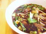 Niu rou mian (soupe épicée au boeuf et nouilles)