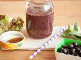 Smoothie cassis menthe