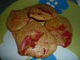 Biscuits aux pépites de fraises – de Ktya