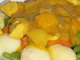 Curry de poulet a la mangue – de Cooxinelle