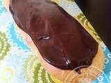 Eclair au chocolat {sans gluten}