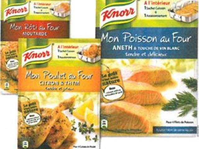 Knorr Sachet Cuisson au Four - Poulet à la Provençale Le sachet de 30G