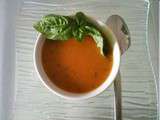 Soupe à la tomate et au basilic – de Kikilatoque