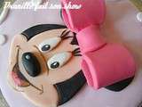 Après Mickey... Minnie !!! Gateau Minnie Mouse