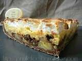 Banana cream pie {tarte à la banane, crème coco et pépites de chocolat sans oublier sa meringue }