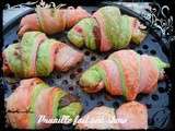 Croissants multicolores