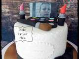 Gateau Maquillage - make up cake