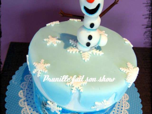Gâteau Reine des neige n°4 - Les Hobbies d'Aurélie