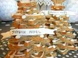 Sapins de Noël 3D en pain d'épices pour fêter les vacances