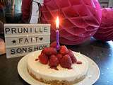 gateau Real Madrid - vanille/framboise - Prunille fait son show