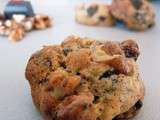 Cookies chocolat, noix, raisins... à la farine de sarrasin