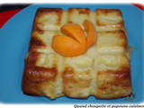 Clafoutis abricots et peches blanches