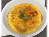 Creme brulee a l'angelique confites