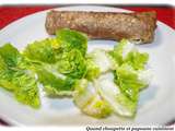 Crepes au jambon et salade verte cyril lignac