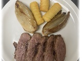 Magret de canard facon teriyaki