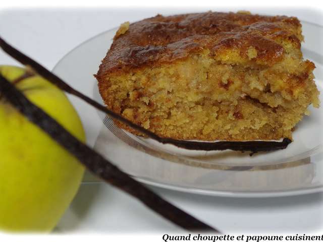 Recettes De Moelleux Aux Pommes Et Cannelle