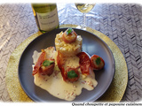 Noix de coquilles saint-jacques au jambon de luxeuil et celeri en risotto