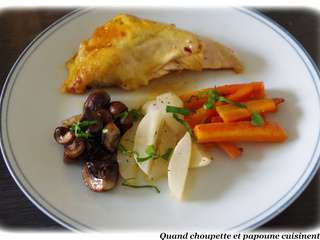 Recettes De Pintade Et Champignons