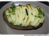 Saint-jacques en coque de pommes de terre truffees