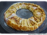 Tarte couronne aux pommes
