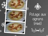 Potage aux oignons (mixé)