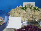 Salade de pommes de terre au chou-fleur