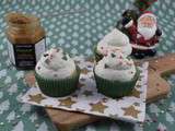 20 décembre : Cupcakes cœur pomme & caramel beurre salé