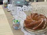 Gâteau à la vanille et ma table d’anniversaire – Sweet Table