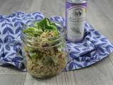 Salade de quinoa aux feuilles de chou-fleur et graines de tournesol