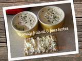 Fromage frais ail & fines herbes