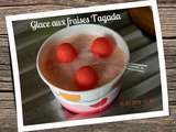 Glace aux fraises Tagada