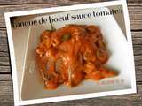 Langue de Boeuf sauce tomate