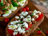 Bruschettas au thon