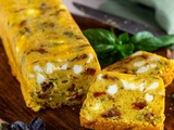 Cake aux tomates séchées et feta