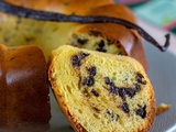 Cake vanille et pépites de chocolat