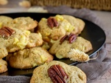Cookies aux pommes noix de pécan et sirop d’érable