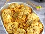 Cookies bacon et parmesan