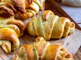 Croissants briochés façon cinnamon rolls