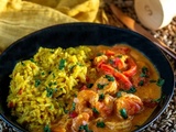 Curry de crevettes