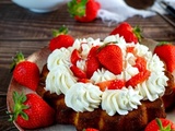 Gâteau express aux fraises